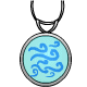 This necklace can be used only once and then it will fade away. It will restore a tired pet to full health during battle.