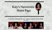 Katy's Narcissistic Home Page
