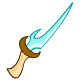 This Scimitar is a present from the Battle Faerie and will help you win your battles!